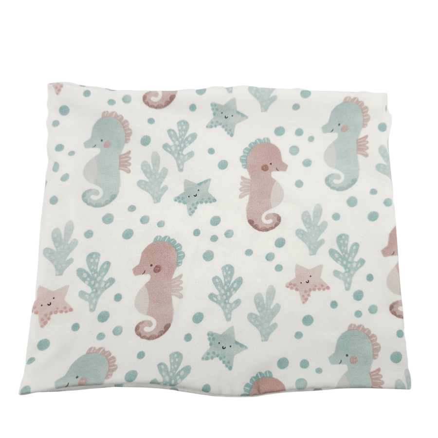 Wendeschlupfschal Under the Sea Seepferdchen